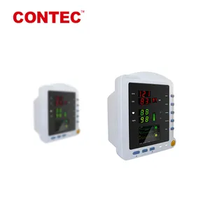 CONTEC-Dispositivos de monitoreo de señal vital, monitor de pacientes, multiparámetros, CMS5100 CE