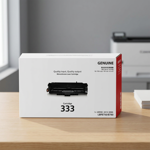 CRG 333 Black Toner Cartridge High Yield Compatible Replacement for Laser Printer Sharp Text Crisp Documents Office Home - Product Image 3