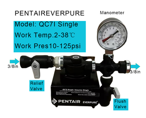 Cabezal de Filtro Individual Pentair <span class=keywords><strong>Everpure</strong></span> QC7I en Oferta Filtro de Agua con Caudal de 13L/Min para Purificación de Agua Doméstica - Product Image 2