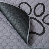 Tapis à langer pour animaux de compagnie, antidérapant, à motifs de dessins animés, lavable en machine et réutilisable, disponible en plusieurs tailles, vente en gros