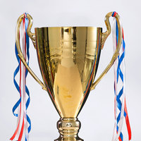 Trophée de championnat en métal à thème générique doré, trophées génériques avec base noire pour compétitions sportives et activités de club TB04