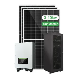 Supplier 24Vac 3Kw 5000W 5Kw Storage Lithium Portable Power Panel Set Solar Energy System