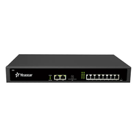 Gateway VoIP Yeastar IP PBX S50 con 50 usuarios SIP, 25 llamadas simultáneas, 8 puertos FXS/FXO/BRI, 4 canales GSM/CDMA/3G/4G