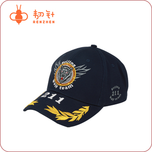 Cap Tùy Chỉnh Trucker In Logo Thêu Snapback 5 6 Bảng Điều Chỉnh Cấu Trúc 100% Bông Cha Hat Cong Brim Tùy Chỉnh Bóng Chày Mũ - Product Image 1