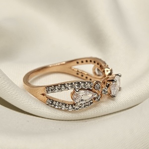 Lab Grown Diamond Wholesale Real 10K 14K 18K Solid <b>Gold</b> VVS Moissanite Engagement Band <b>Ring</b> Iced Out Wedding <b>Ring</b> - Product Image 5