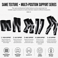 Manchon de compression sportif pour cuisse, pour hommes et femmes, soulagement de la sciatique, blessures aux jambes, course à pied, entraînement