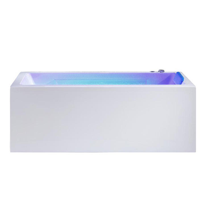 Vasca Idromassaggio Quadrata da Interno con Cascata e Getti d'Aria, Vasca Spa in Acrilico per 1 <span class=keywords><strong>Persona</strong></span> - Product Image 2