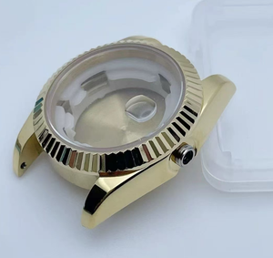 Cassa per Orologio 36/39mm in Acciaio Inossidabile con Ghiera <span class=keywords><strong>a</strong></span> Dente di Cane e Vetro Zaffiro Sintetico per Orologi Meccanici - Product Image 3