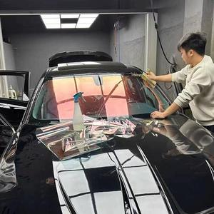 Nhà máy tùy chỉnh 2.5mil màu hồng Tắc Kè Hoa xe cửa sổ phim <span class=keywords><strong>Tint</strong></span> với chất lượng cao thay đổi màu sắc chức năng - Product Image 4