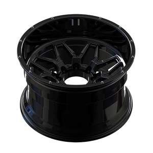 Tùy Chỉnh Off-Road Vành 15 16 17 18 19 20 21 22 23 24 Inch Màu Đen Với Đinh Tán Sâu Món Ăn Nhôm Hợp Kim Bánh Xe Cho Dodge Ram 2500 - Product Image 3