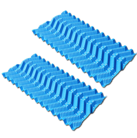 Nouveau matériau de tour de refroidissement en feuille de plastique dur ondulé en PVC pour un emballage et un stockage efficaces des matériaux