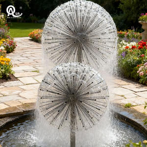 Vente directe d'usine de buses en laiton durables et de haute qualité de la marque Water Crown pour fontaines extérieures. - Product Image 1