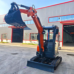 Gratis Verzending Compacte Machines Mini Graafmachine Crawler-Type 2 Ton Met Hulpstuk Graven Bagger Pelle Dieselmotor - Product Image 6