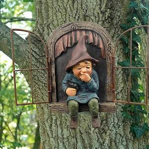 Mới đến nhựa vườn gnomes hình trang trí cho ngoài trời - Product Image 6