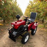 Idéal pour les petites exploitations agricoles et les terrains en pente, mini-tracteur agricole économique, performances stables, faible consommation de carburant