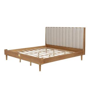 Wholesale Modern Boys Girls Upholstered Adjustable Bedhead Queen Size High Quality Eco-Friendly Kids Solid Wood Bed Storage - Product Image 6