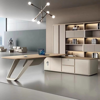 Mobilier de bureau chef de bureau Table de bureau directeur de bureau PDG Table de luxe chef de bureau