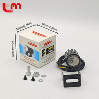 Nouveau Design Phares de Moto Bicolores à LED Projecteur, Ampoule LED Mini pour Moto