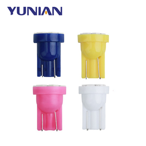 Автомобильные светодиодные лампы T10 1206 8SMD W5W 194 168, лампы для номерного знака, лампы с клиновидным куполом, 6000 К, белый, 12 В - Product Image 1