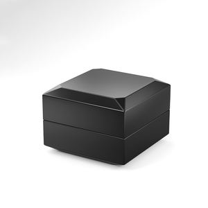 Boîte de rangement <span class=keywords><strong>pour</strong></span> montres en cuir noir compacte Tancy GSB-04 avec compatibilité <span class=keywords><strong>TV</strong></span> Box, design luxueux, anti-poussière et léger - Product Image 6