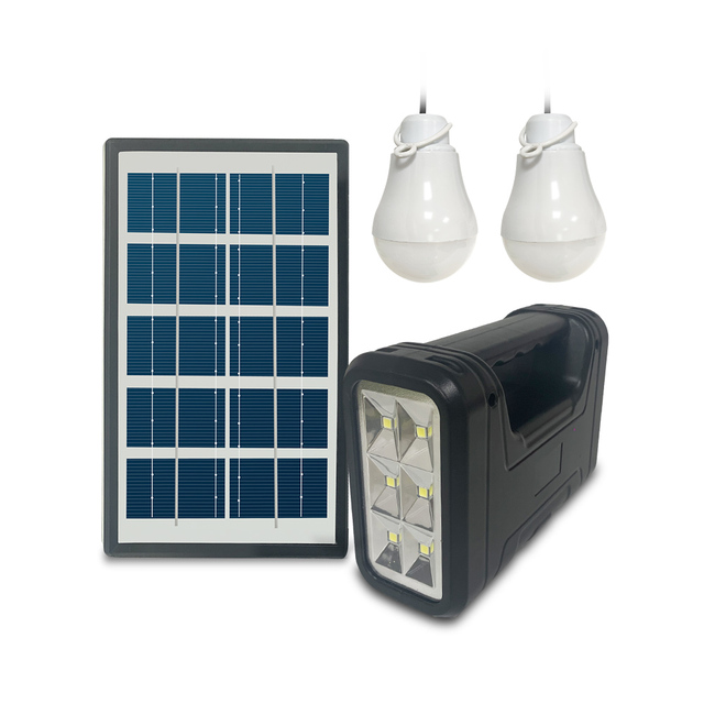 Mini Portable Home Energy Generator Mobile Charging Emergency Lantern Outdoor Lighting Solar System 1 Year 6000mAh LiFePO4
