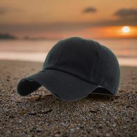 Gorra de Béisbol Unisex de 6 Paneles, Estilo Vintage, de Algodón Desgastado, Ajustable, con Diseño de Hojas, Deportiva, para las Cuatro Estaciones, Marca Sweet Ocean