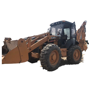 Retroexcavadora usada de buen rendimiento CASE 695 Cargador de ruedas de segunda mano Capacidad retroexcavadora para gran oferta - Product Image 1