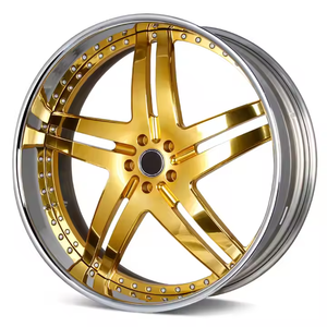 Deep Dish 2-P forjado T6061 <span class=keywords><strong>PCD</strong></span> 5*120 5*130 5*112 18 19 20 22 24 NCH rueda para <span class=keywords><strong>Porsche</strong></span> 911 Carrera Cayenne Panamera <span class=keywords><strong>Macan</strong></span> - Product Image 1