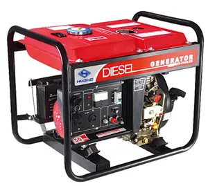 New Style! 2 kva 220v tragbarer Diesel generator, huahe Diesel generator