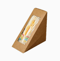 folding cardboard paper sandwich box
