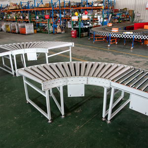 Nhiệm vụ nặng nề mạ kẽm trống tự động băng tải Con lăn cơ giới băng tải cuộn dây chuyền đóng gói với tốc độ điều chỉnh - Product Image 3