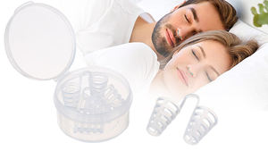 سدادة أنف سيليكون للمساعدة على النوم وتقليل الشخير، موسع أنف قابل لإعادة الاستخدام لتحسين تدفق الهواء والنوم العميق - Product Image 5