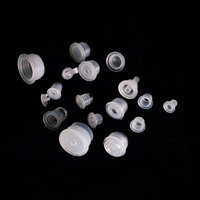 Bouchon de réduction d'orifice personnalisé pour flacon d'huile essentielle, compte-gouttes de 15 mm, pipette, tampon de nettoyage, insert en plastique pour parfum