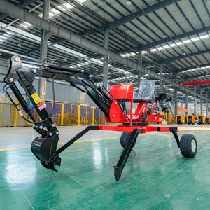 <span class=keywords><strong>Mini</strong></span> Spider Wheel máy xúc tập tin đính kèm với 5 tấn xô cho nông nghiệp và hộ gia đình sử dụng bơm-lõi thành phần kéo - Product Image 5