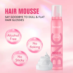 Mousse para Cabello Rizado <span class=keywords><strong>Karseell</strong></span> de 200 ml, Hidratante y Acondicionador, Fijación Fuerte y Rápida, Marca Privada, Mousse Espumoso para Rizos - Product Image 3