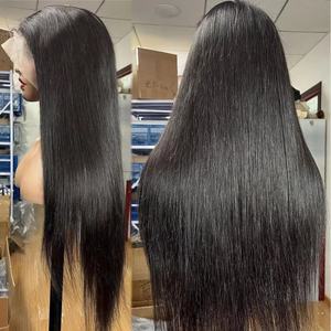 Perruques sans colle en dentelle frontale droite de 30 pouces, cheveux humains vierges vietnamiens, pré-épilées, pré-coupées, 13x6 HD, perruque en cheveux humains pour femmes - Product Image 3