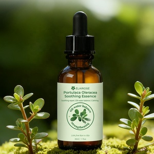 Suero Hidratante Reafirmante Antiarrugas <span class=keywords><strong>con</strong></span> Té Verde AHA, Niacinamida de Portulaca Coreana y Algas Marinas, 30 ml, <span class=keywords><strong>para</strong></span> el Cuidado Facial Antienvejecimiento, Servicio OEM - Product Image 4