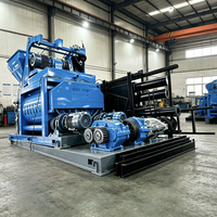 Bétonnière à double arbre à rotation forcée JS1000 |   Centrale de Béton Prête à l'Emploi Industrielle de 1000L, Machine de Malaxage