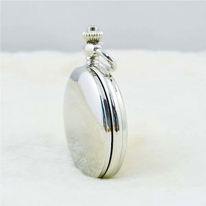 นาฬิกาพกแบบควอตซ์ทันสมัย ตัวเรือนสีเงิน ไม่กันน้ำ ของขวัญสุดพิเศษ ลดราคาพิเศษ - Product Image 3