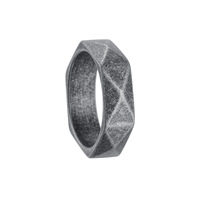 Bijoux de bague en diamant géométrique irrégulière de mode en acier inoxydable en gros pas cher