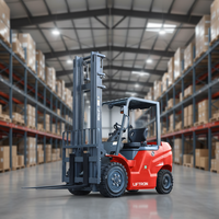 Montacargas Eléctrico Liftron Serie DE de 3.5T para Tareas de Transferencia de Materiales y Movimiento de Inventario en Almacenes
