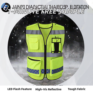เสื้อกั๊กสะท้อนแสงสำหรับความปลอดภัย8ล้านชิ้น26ปีทีมคุณภาพจากโรงงาน - Product Image 2