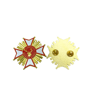 Pas de demoiselle juste Dragon émail broche féministe broche revers Badge droits des femmes bijoux en métal pour la fête des pères - Product Image 4
