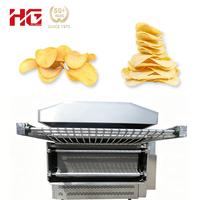HG Volledig Automatische Samengestelde Aardappelchipsmachine met Vorm-, Friteer- en Smaakfunctie voor Stapelbare Chips