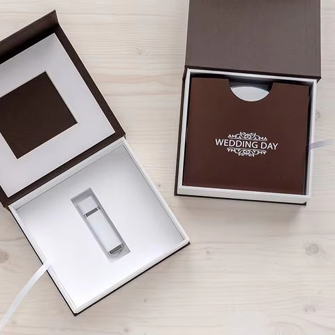 Custom Usb Gift Flash Drive Box Packaging