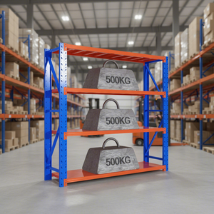 תעשייתי מותאם אישית אור פלדה מזן אחסון מדפים boltless cveltless custom בנייה קורוזיה הגנה מוברש - Product Image 1