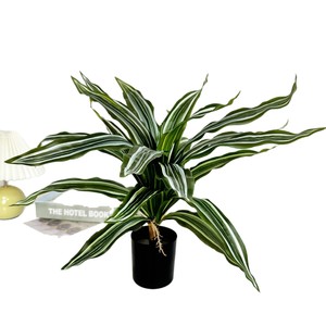 Bonsái Artificial Dream Castle de Madera Brasileña, 50 cm, Planta Verde en Maceta, Decoración para Interiores del Hogar - Product Image 5