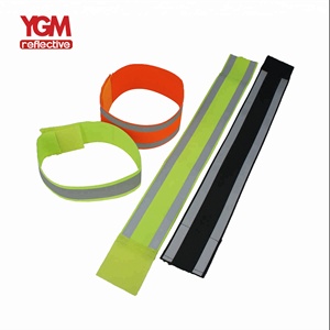 الجملة هوك وحلقة المحمولة عاكس حزام مطاط شارة لتشغيل ركوب الدراجات - Product Image 1