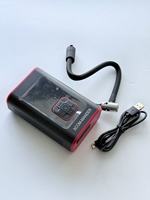 CEROHS Nouveau Compresseur d'Air Numérique Portable en Plastique pour Pneus de Voiture, Monocylindre, 150 PSI, 7.4V DC, Prise Allume-Cigare, CE
