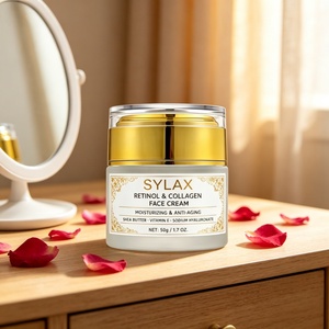 <span class=keywords><strong>Crema</strong></span> Antiarrugas con Colágeno y Ácido Hialurónico <span class=keywords><strong>para</strong></span> Rostro y Cuello, Humectante Nocturno <span class=keywords><strong>para</strong></span> <span class=keywords><strong>Hombres</strong></span> y Mujeres, Cuidado Facial de la Piel - Product Image 6